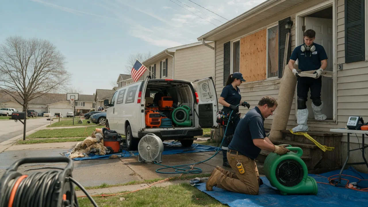 Water Damage Restoration in Watertown, WI near me